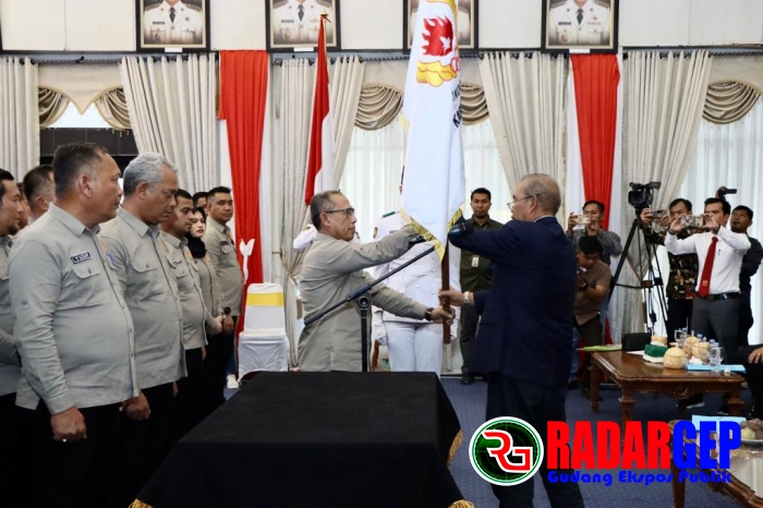 Pelantikan Pengurus Baru KONI Kabupaten Kampar Periode 2023-2027, Pj Bupati Kampar :  Wadah Raih Prestasi Dan Pembinaan Bangkitnya Olahraga Di Kampar