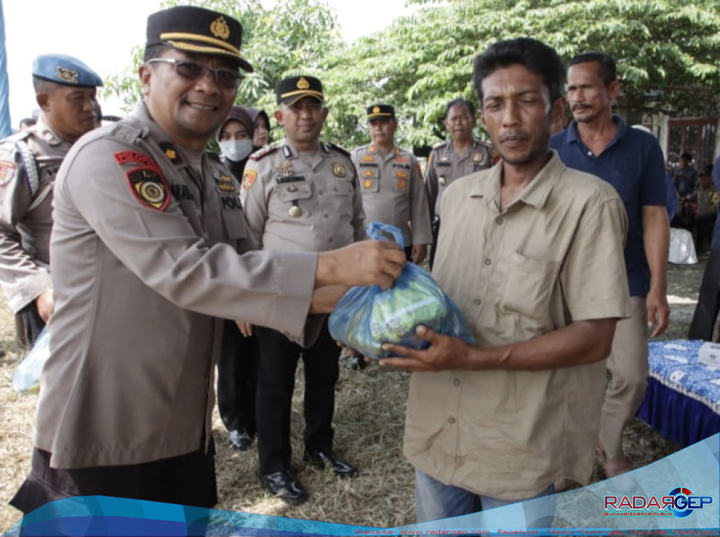 Polres Sergai Melaksanakan Penanaman Pohon 