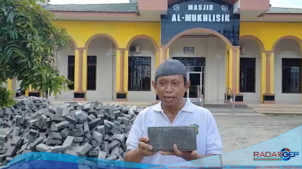 Rutan Kelas I Medan Antar 5000 Paving Block Pesanan Mesjid Al-Mukhlisin Helveti