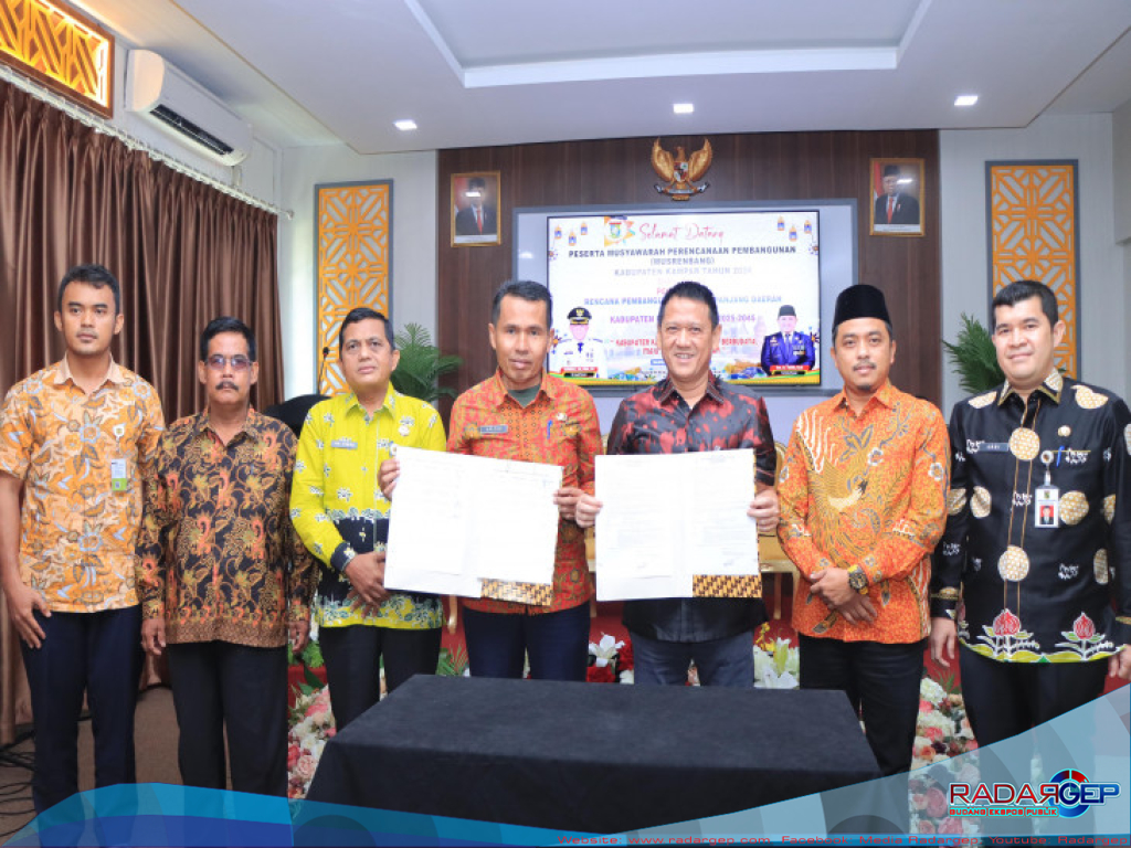 Pj Bupati Kampar Buka Musrenbang Kabupaten Kampar 2024