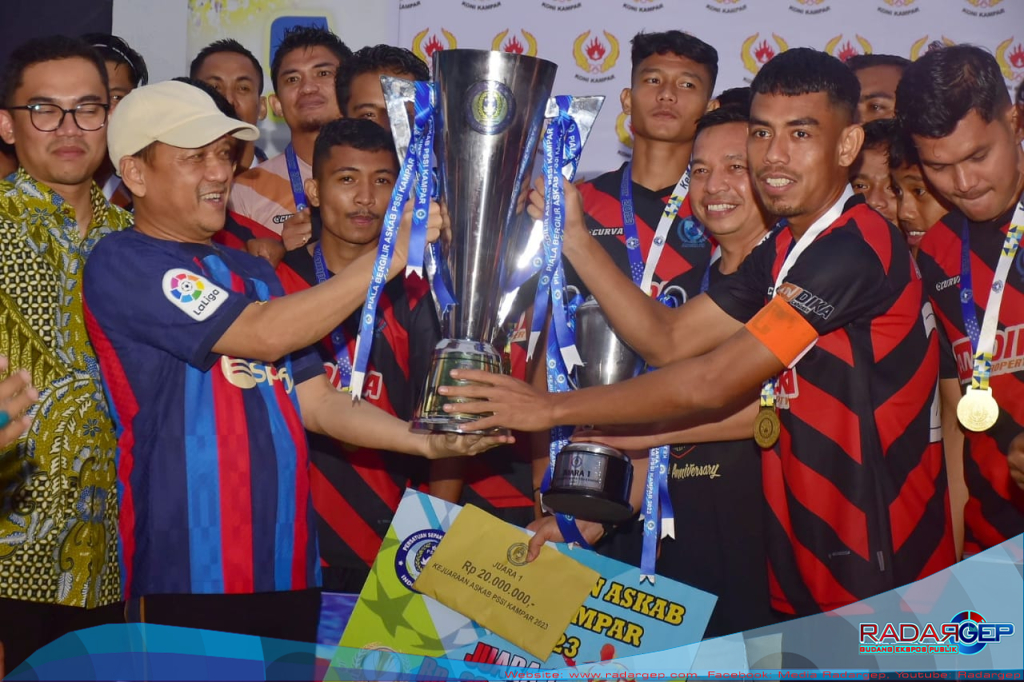 Andika FC Kuok Juara Usai Libas BRKS dengan Skor Telak 6-1