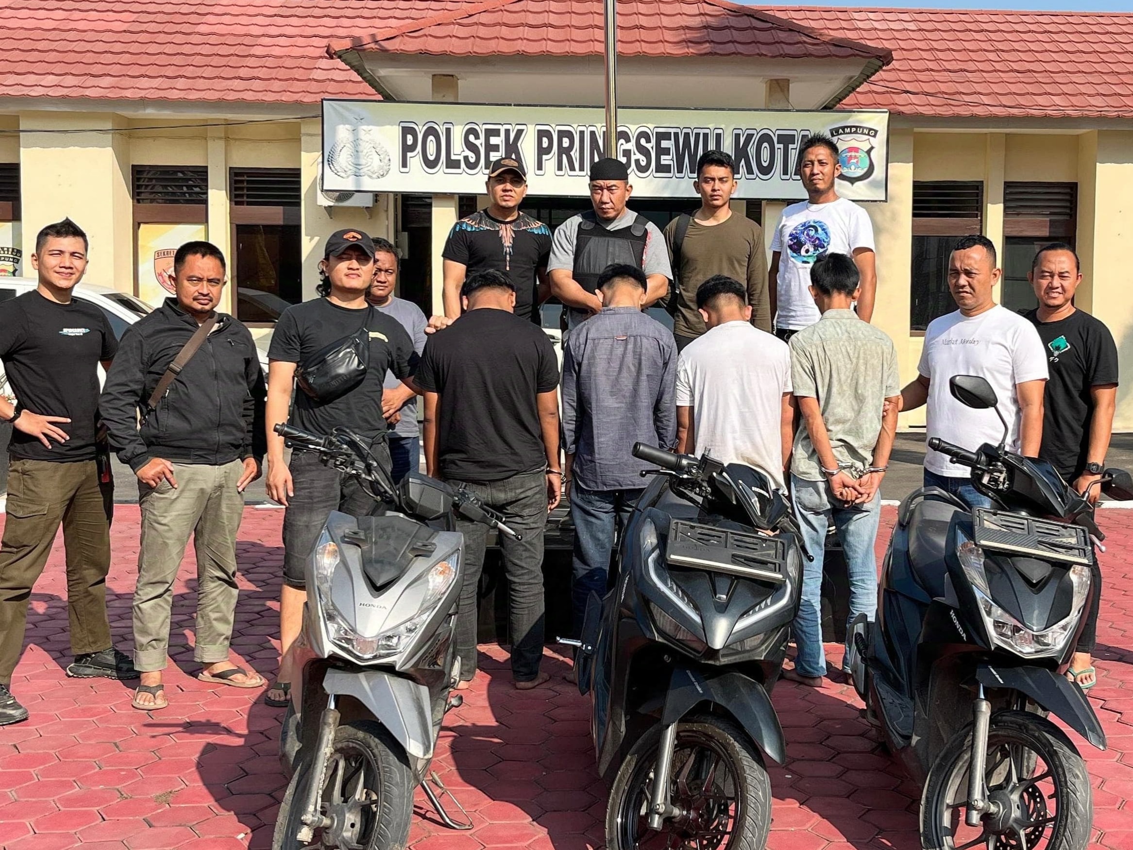 Komplotan Pencuri Sepeda Motor Ditangkap Polisi, Mengaku Sudah Beraksi di Belasan TKP