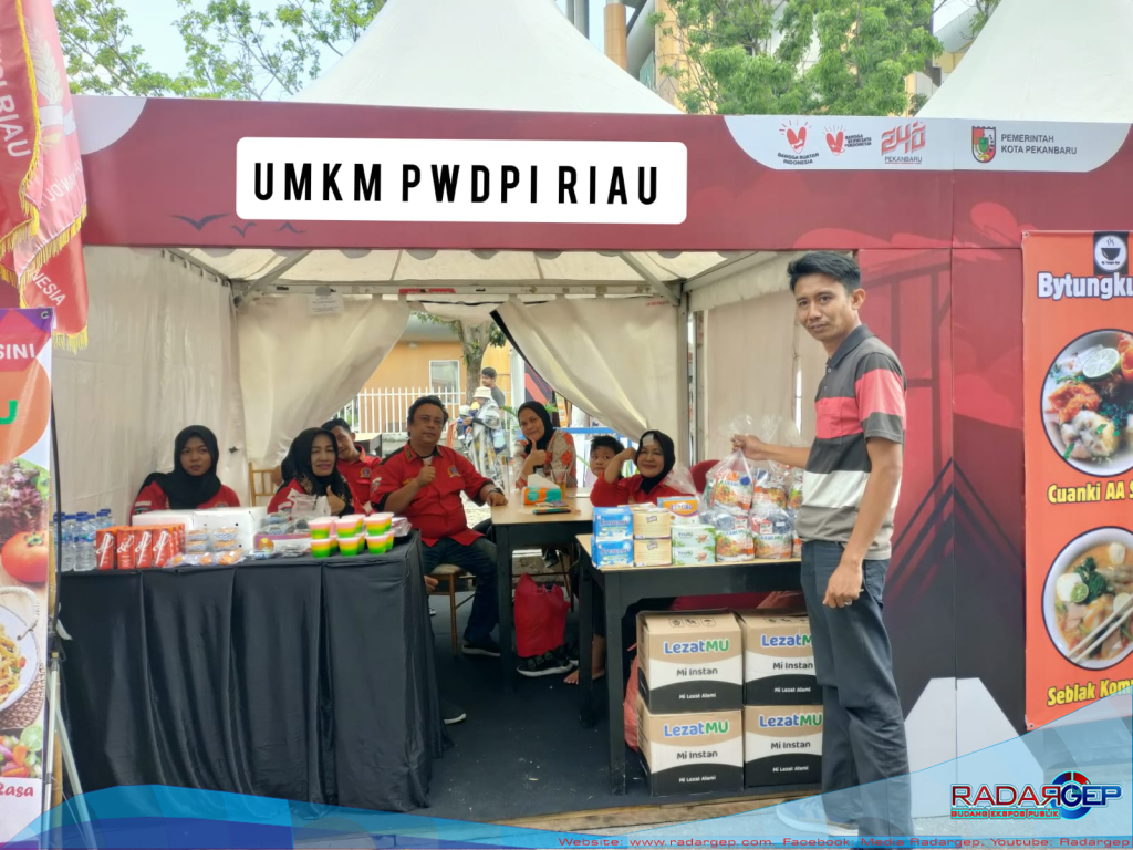 DPW -PWDPI RIAU Ikut meriahkan HUT kota Pekanbaru.