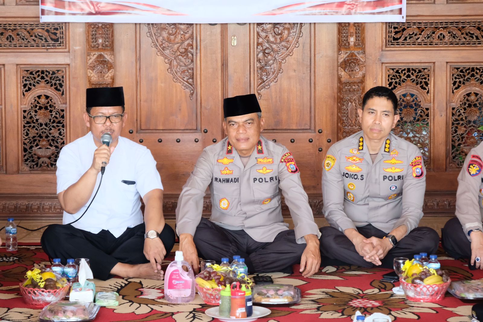 Wakapolda Riau Terima Curhatan Masyarakat Kelurahan Delima