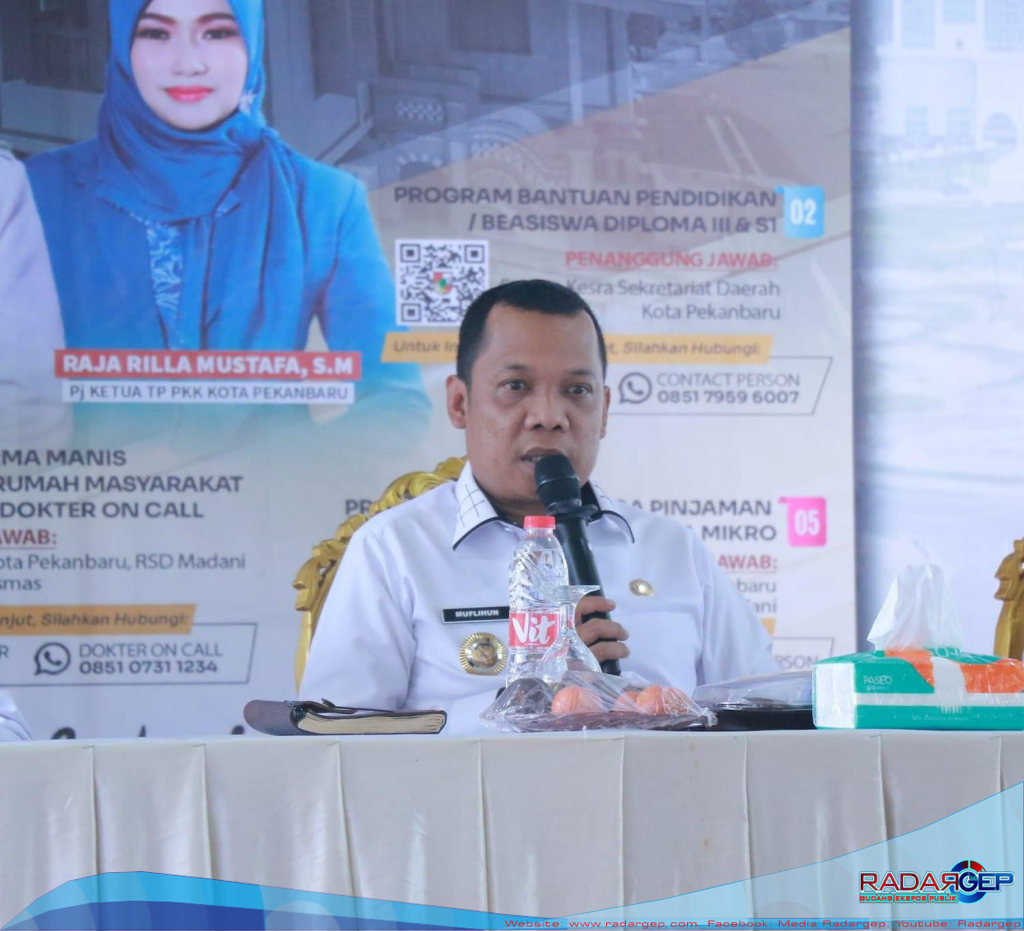 Pj Walikota Pekanbaru Minta Gencarkan Sosialisasi 5 Program Prioritas