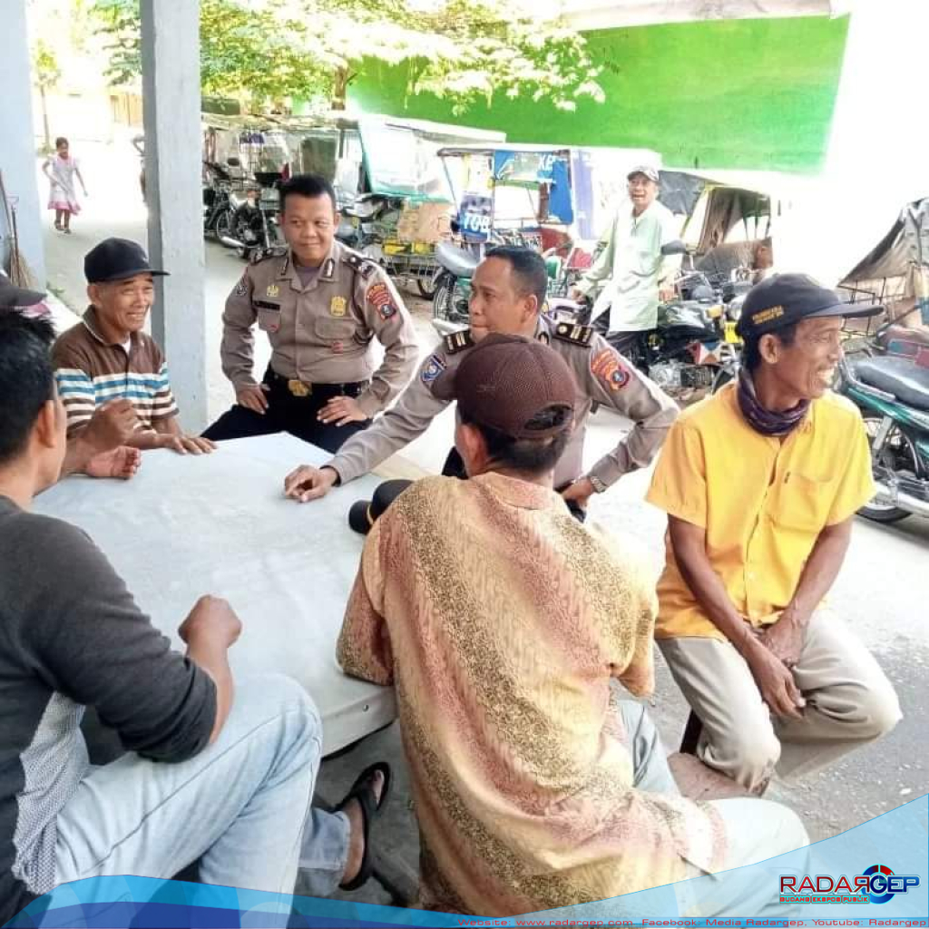 Sat Binmas Polres Langkat Sambang Dan Berikan Himbauan Kamtibmas