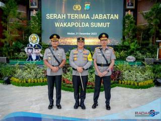 Kapolda Sumut Pimpin Sertijab Wakil Kapolda Sumut