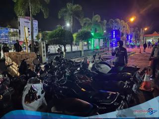 Razia Balap Liar, Polres Dumai Jaring 16 Unit Kendaraan