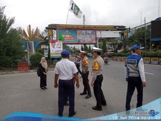 Sat Lantas Polresta Deli Serdang Bersama Instansi Terkait Laksanakan Kajian Andalalin