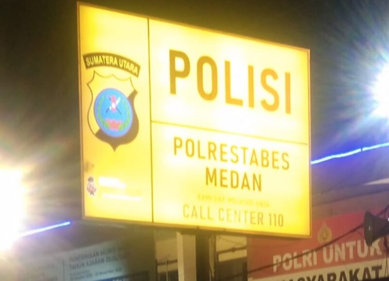 Foto: Kantor Polrestabes Medan.