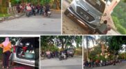 Dugaan penimbunan BBM bersubsidi dengan menyalin ke jeriken di area Waterboom Bengkalis.
