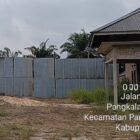 Foto: Gudang diduga salah satu kamuflase dari Gudang penimbunan BBM di Pangkalan Kerinci.
